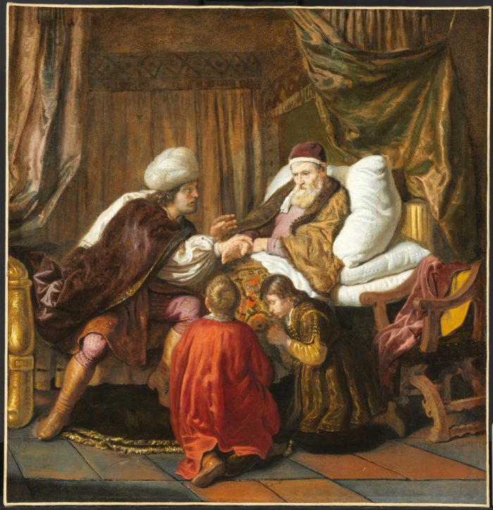 Jacob Blessing the Sons of Joseph – Museum of Fine Arts, Budapest