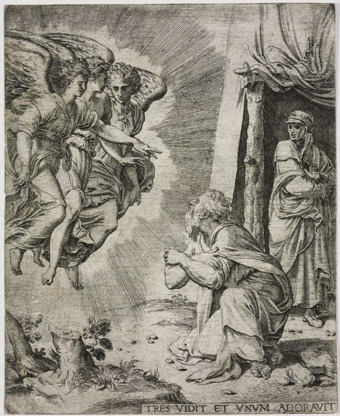 Abraham and the Three Angels – Museum of Fine Arts, Budapest