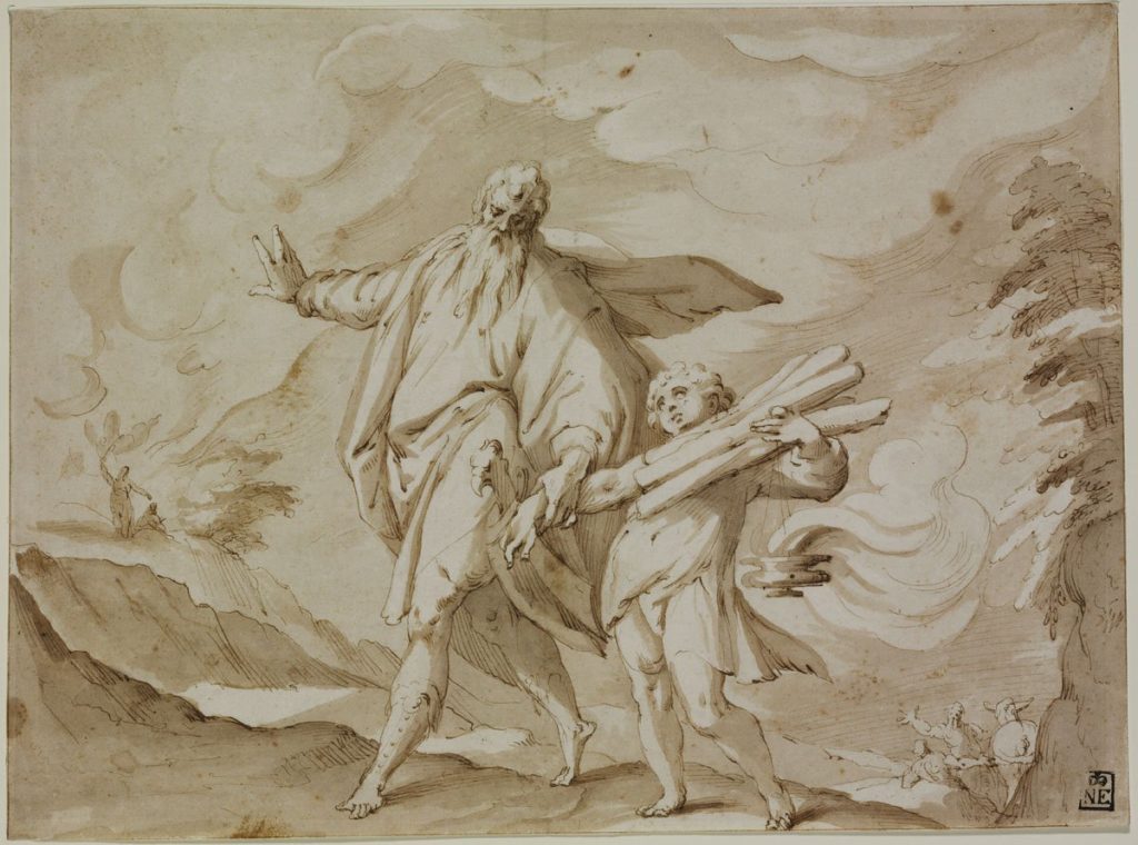 Abraham and Isaac – Museum of Fine Arts, Budapest